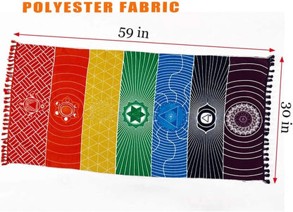 Yoga Mat for Beach Picnic Chakra Meditation Rug