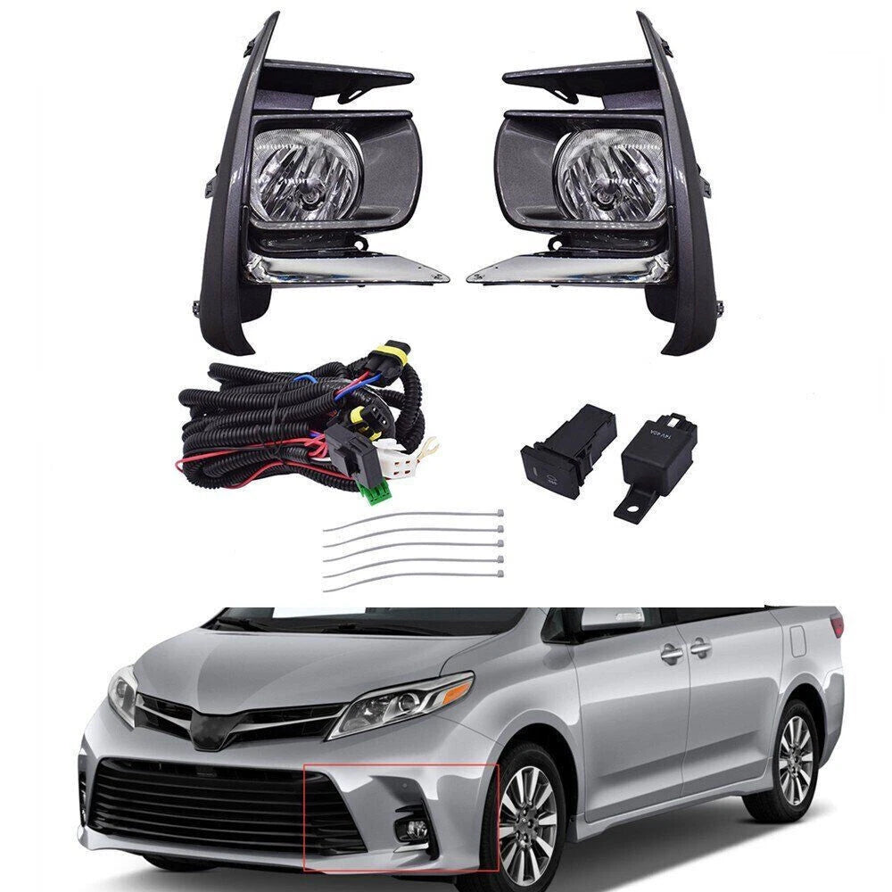 Fog Light Kit for Toyota Sienna (2018–2019) LAW68106
