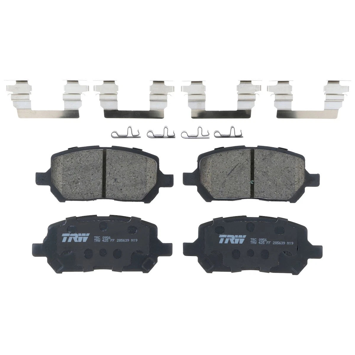 2X Brake Pad Set for Chevy Cobalt G5 Ion (2003–2010) TRC0956