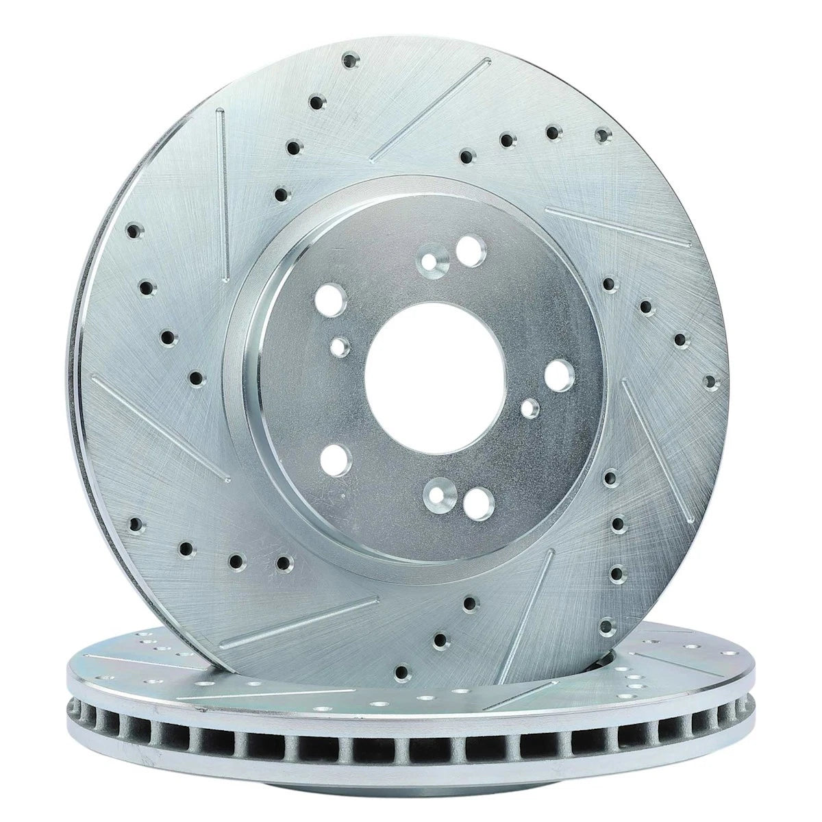 2X Brake Disc and Pad Kit Front for Honda Odyssey Acura MDX (2001–2002) 18099288, S31275, P793