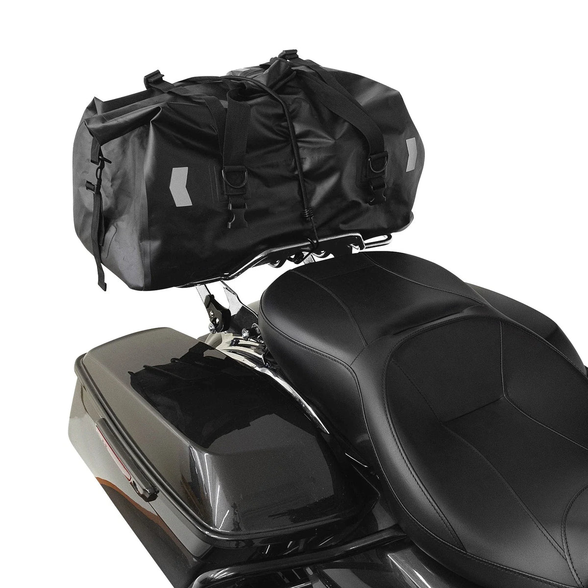 Chrome Quick Release Luggage Rack for Harley Street Electra Glide (2014–2025)