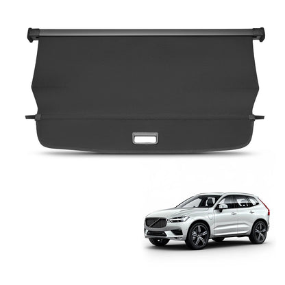 Rear Luggage Cover Cargo Cover for Volvo XC60 (2017–2023) Black Retractable