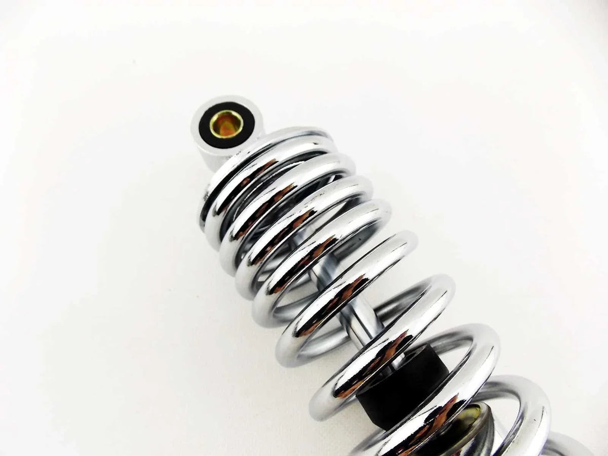365mm Chrome Rear Shock Absorbers for Kawasaki KV250 AGI (1983-1988)