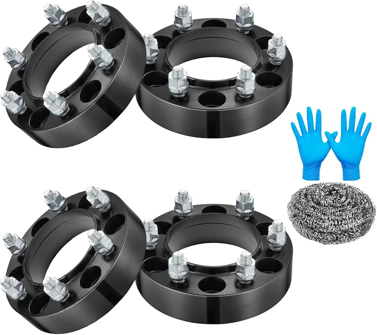 6x5.5 Hubcentric Wheel Spacers for Toyota Tacoma (2002–2022) & GX470 (2003–2009)