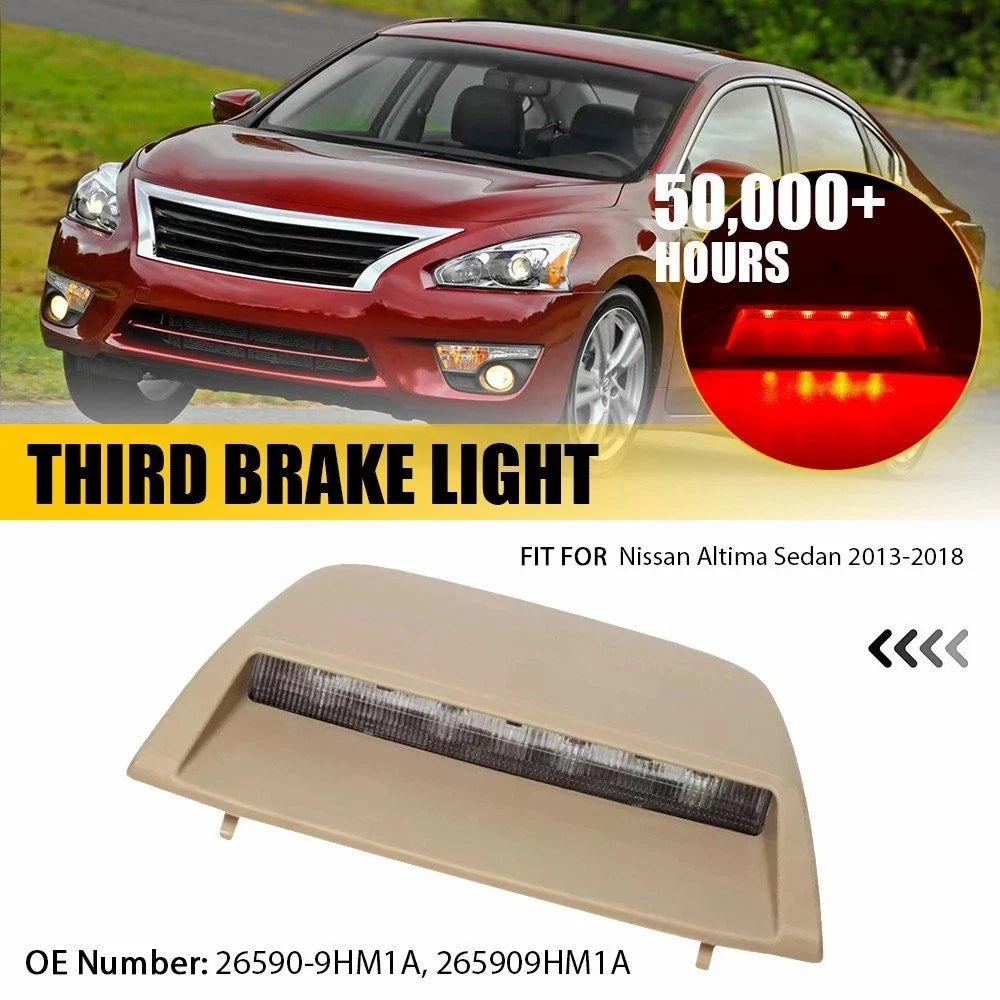 3rd Rear Brake Light for Nissan Altima Sedan (2013–2018) Beige