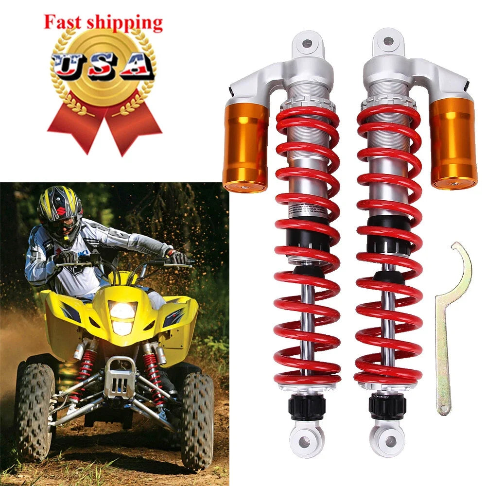 Pair of 410mm Front Shock Absorbers for Honda Sportrax 400 TRX400EX (1999–2008)
