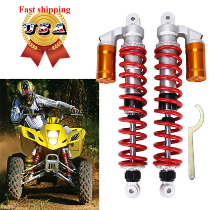 Pair of 410mm Front Shock Absorbers for Honda Sportrax 400 TRX400EX (1999–2008)