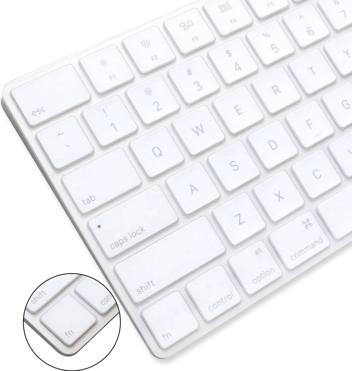 Ultra Thin Silicone Keyboard Protector Cover for Transparent (2019–2023)