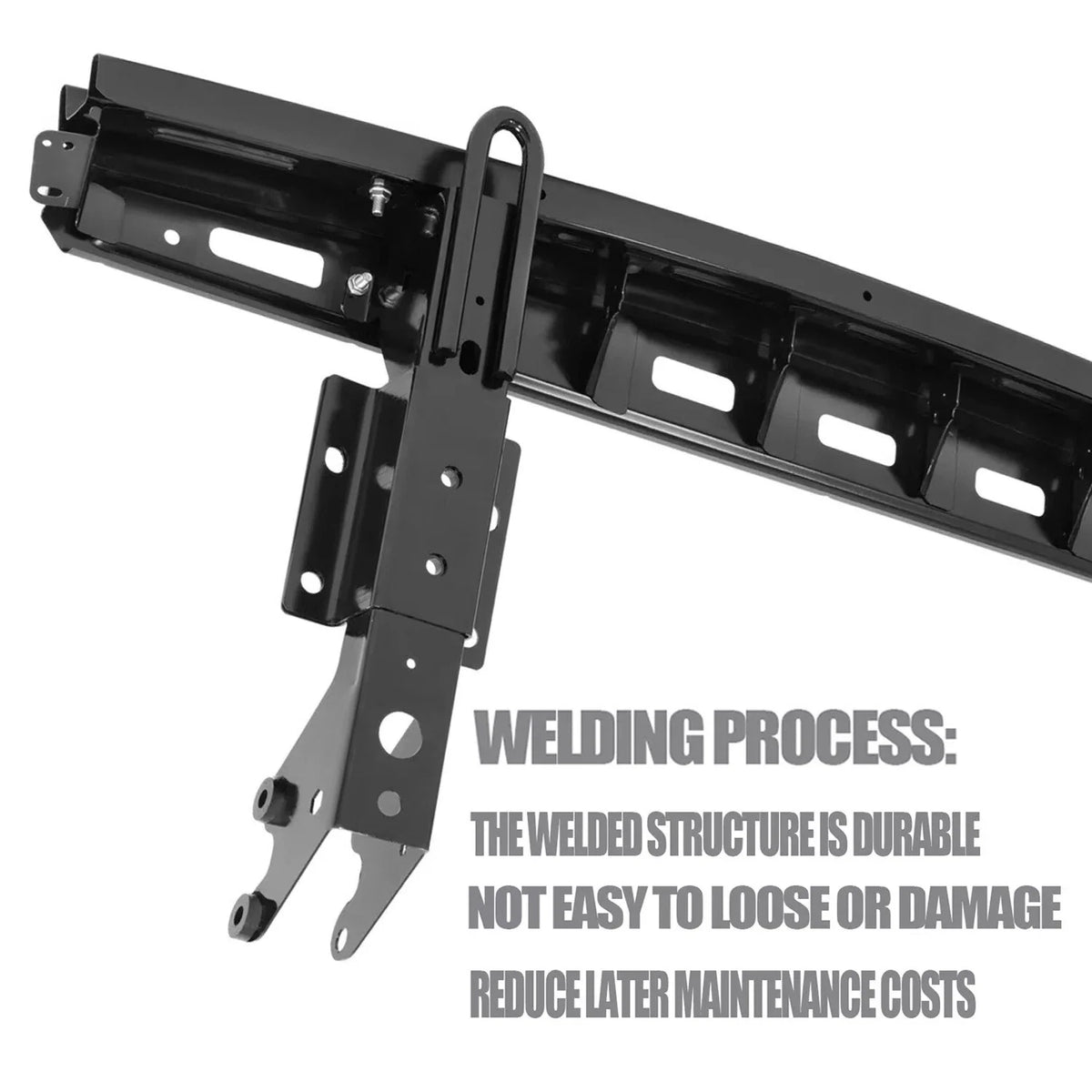 Rear Bumper with Reinforcement Cross Member for Ford Transit (2015–2024)