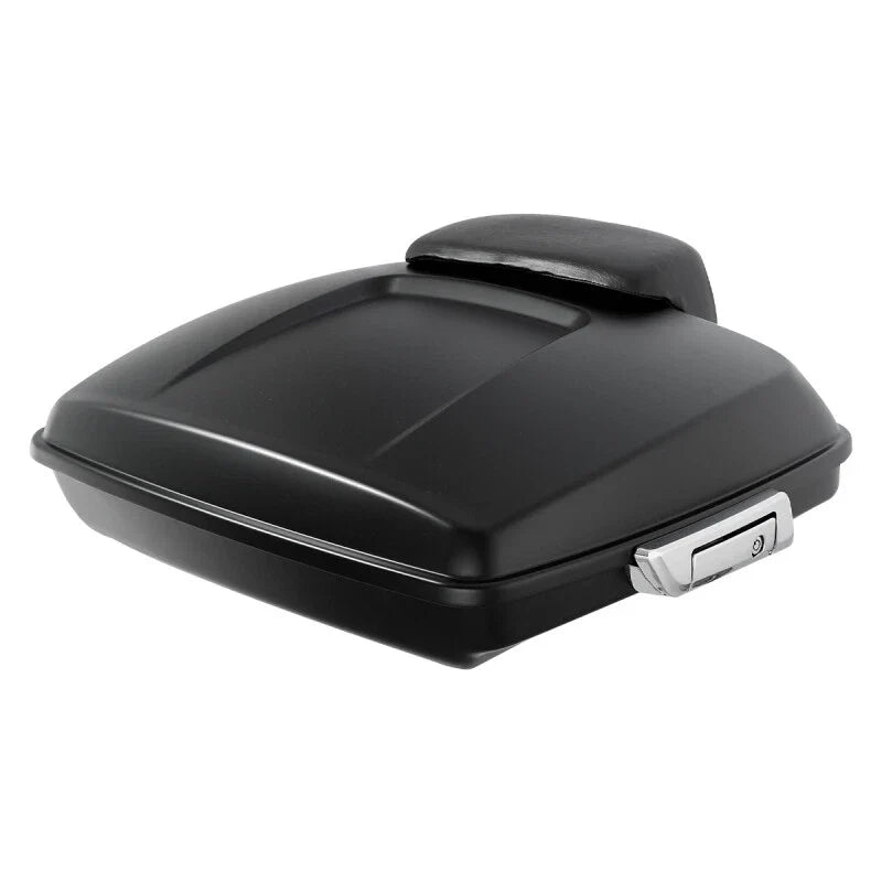 Matte Black Razor Trunk Backrest Mount for Harley Touring Road Glide (2014–2026)