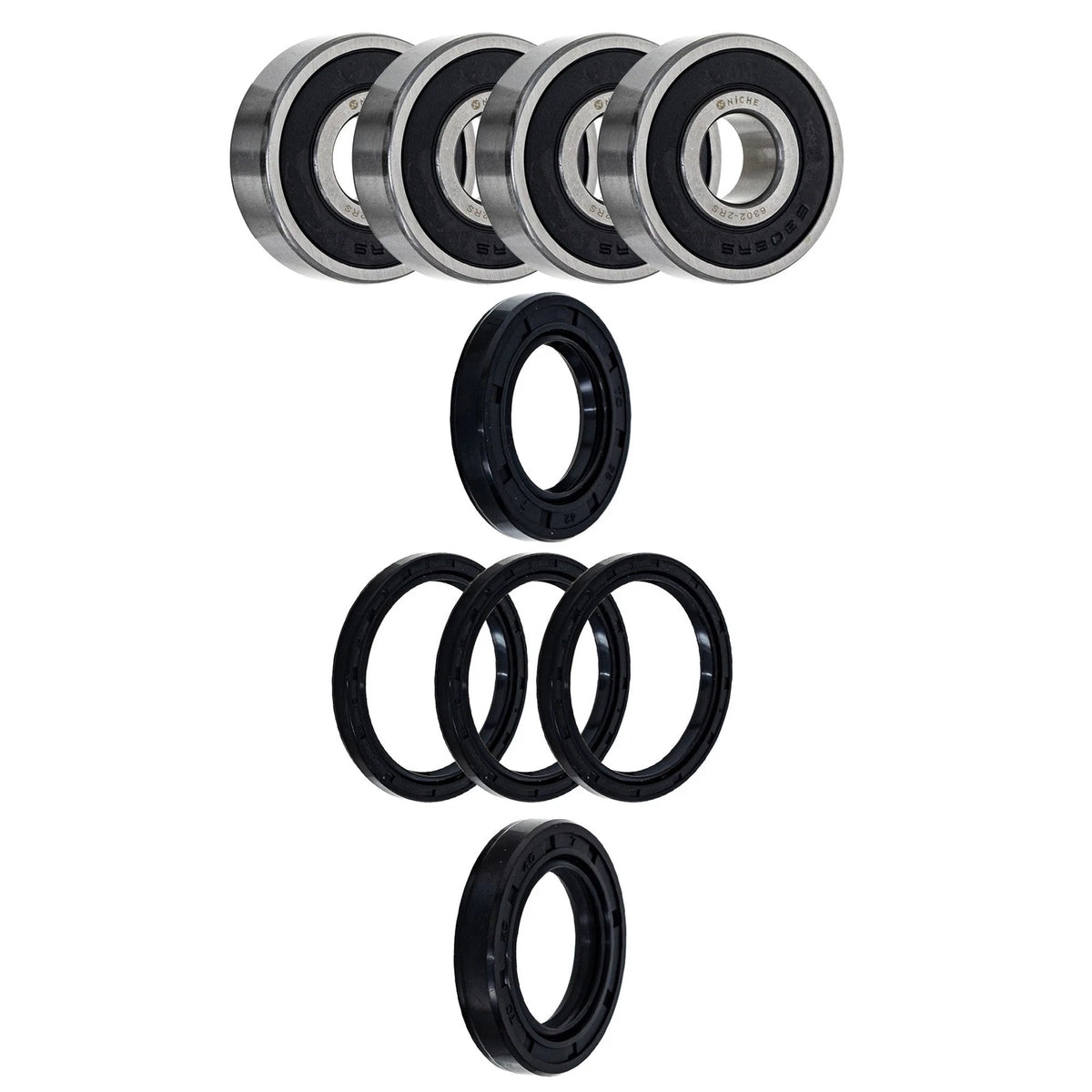 Wheel Bearing Seal Kit for Honda CX500 CX500C CX500D (MK1008494, 6302-2RS)