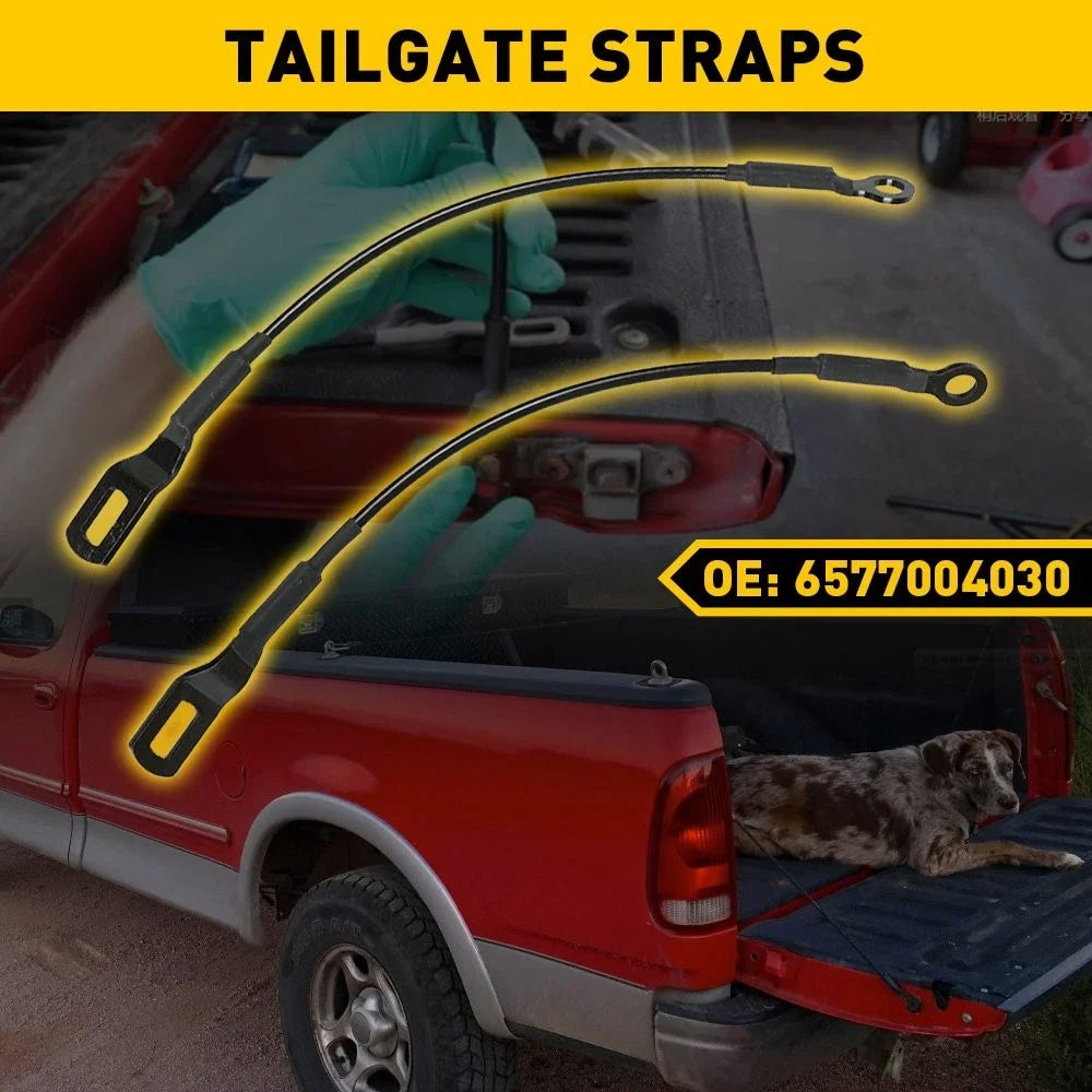 Set of 2 Tailgate Cables for Toyota Tacoma (1995–2004)