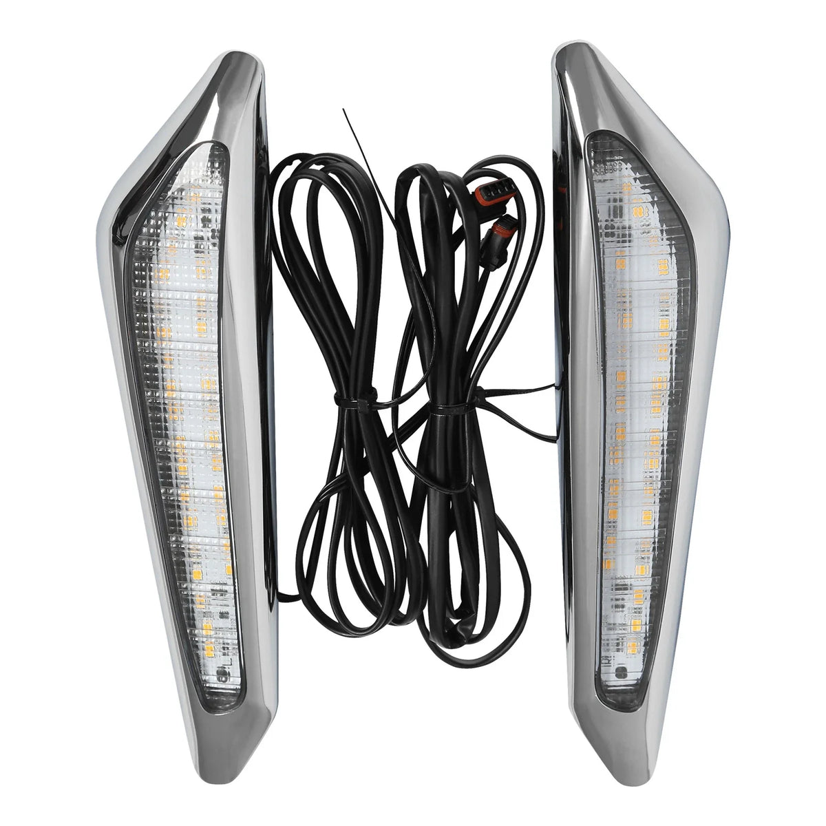 LED Amber Front Brake Fork Mounted Lights for Honda GL1800 (2018–2025)
