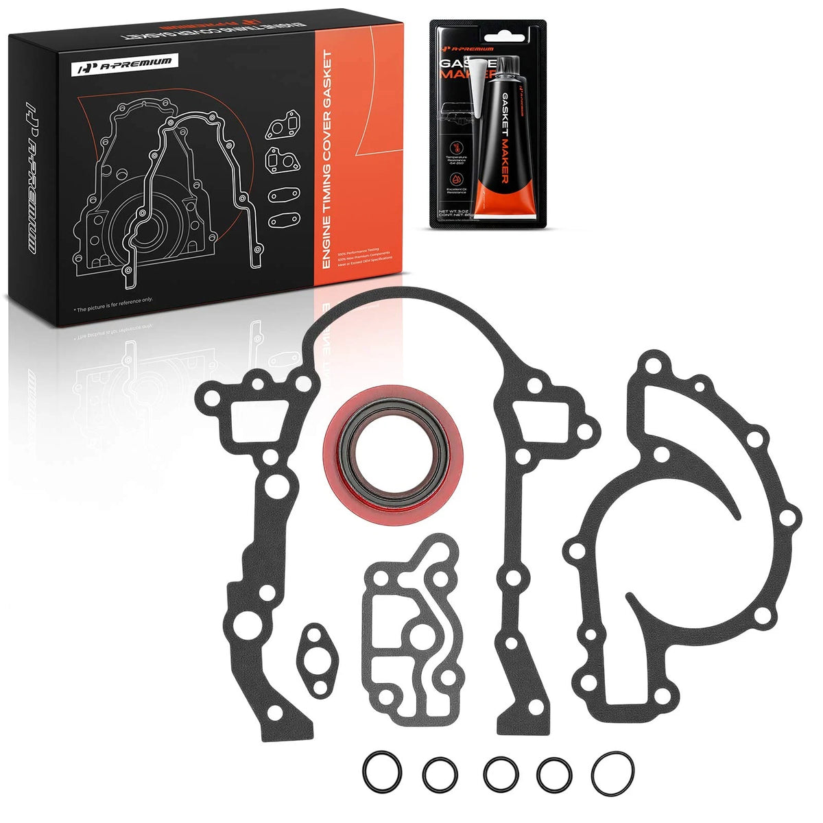 Engine Timing Cover Gasket Set for Buick Regal (1990–1995) TCS45974
