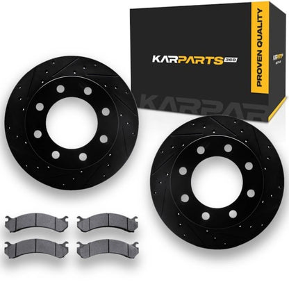 Brake Rotor Set Front for Chevy Avalanche 2500 (2002–2006) ALX-PAU-DF-8412-48025-CLA3