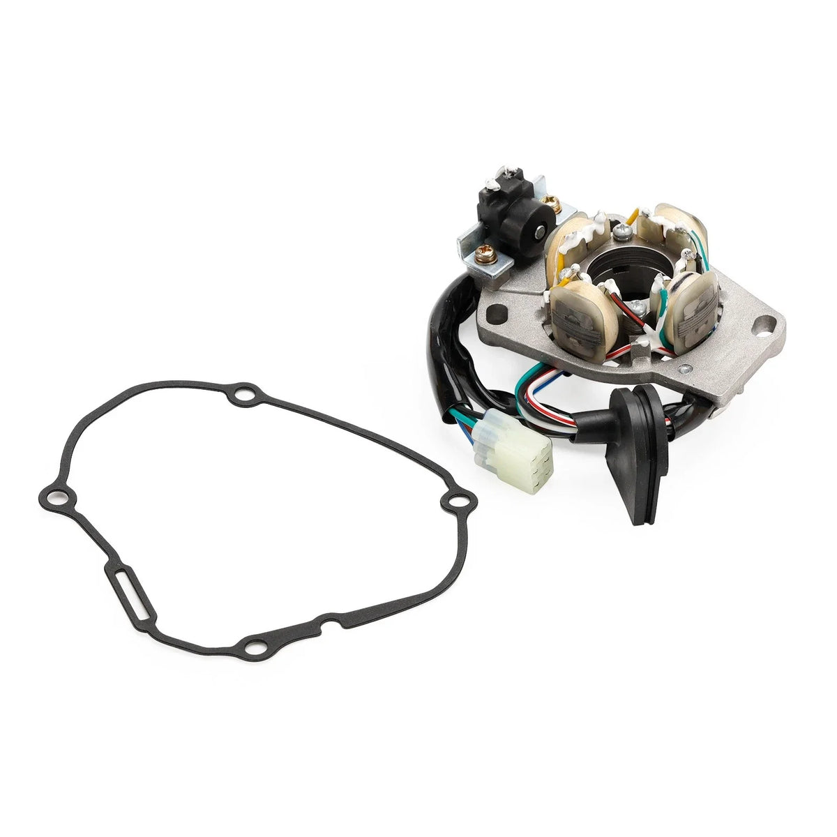 Magneto Ignition Stator Base Assy & Gasket for Yamaha YZ125 (2005)