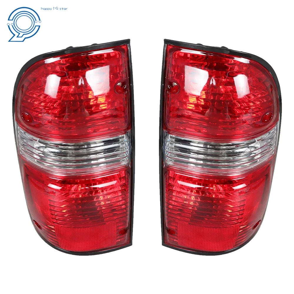 Set of 2 Tail Light Brake Lamps for Toyota Tacoma (2001–2004) Red Rear
