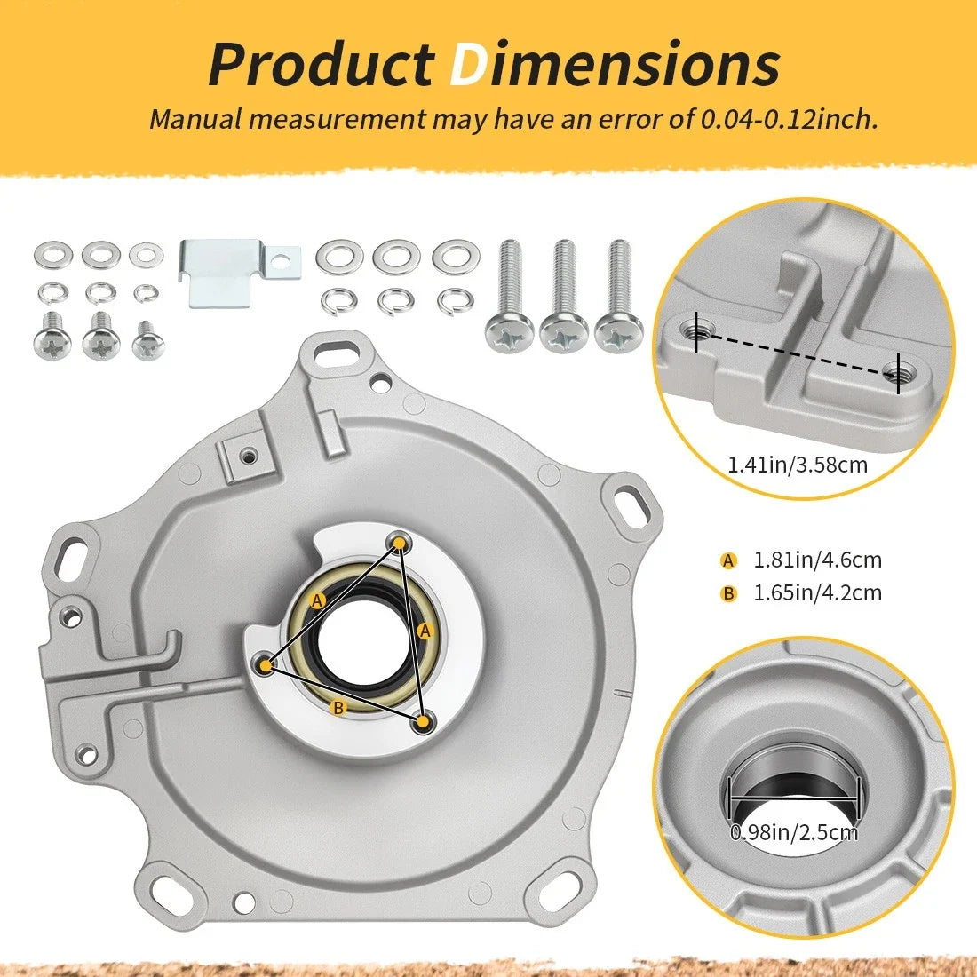 Stator Plate Cover for Polaris Trail Boss Magnum ATP 330 (1999–2006) 3087252 3089275