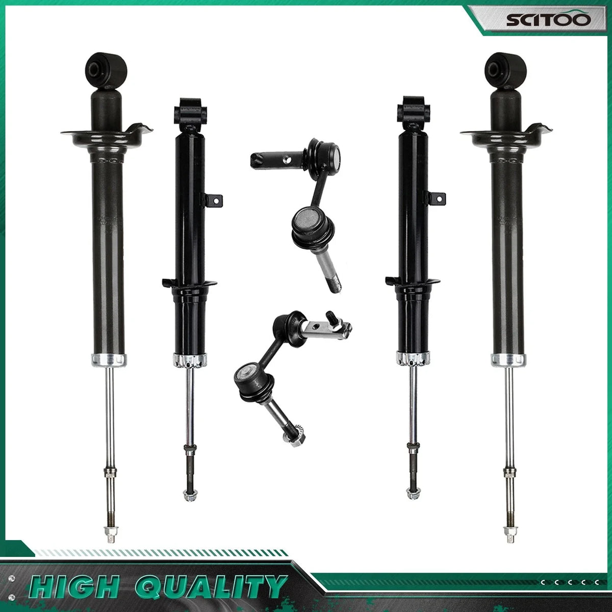 Suspension Kit for Lexus GS300 GS400 GS430 (1998–2005) - Sway Bar End Links, Shock Absorbers