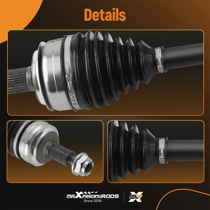 Front CV Axle Shaft for Acura TSX (2009–2013), Honda Accord (2014), Civic 2.4L