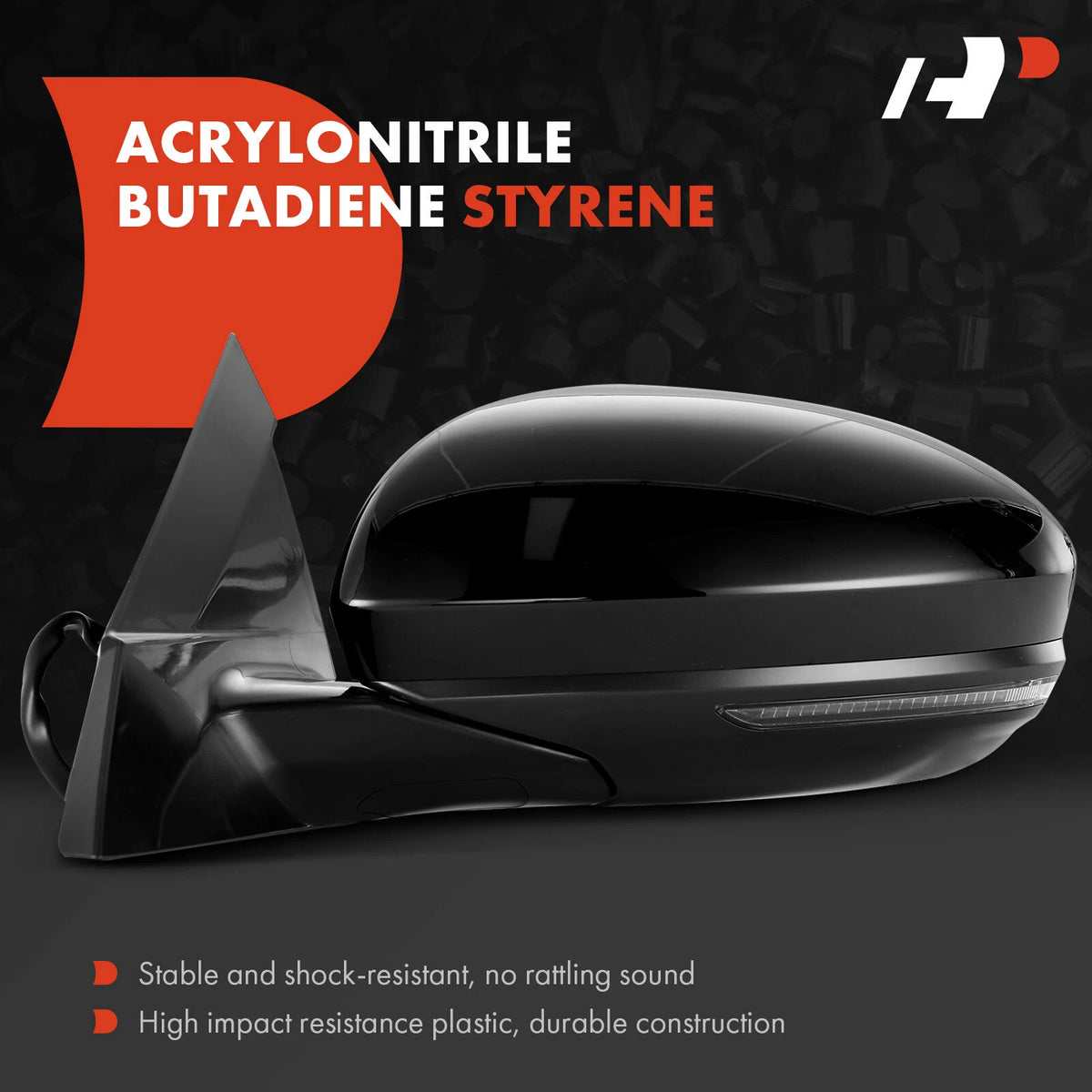 2X Power Mirror for Nissan Altima (2019–2024) NI1320313, 963026CA1B, 963746CA9A