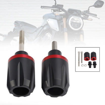 Crash Bobbin Protector Slider Set of 2 Aluminum Red for Honda CB650R (2019–2020)