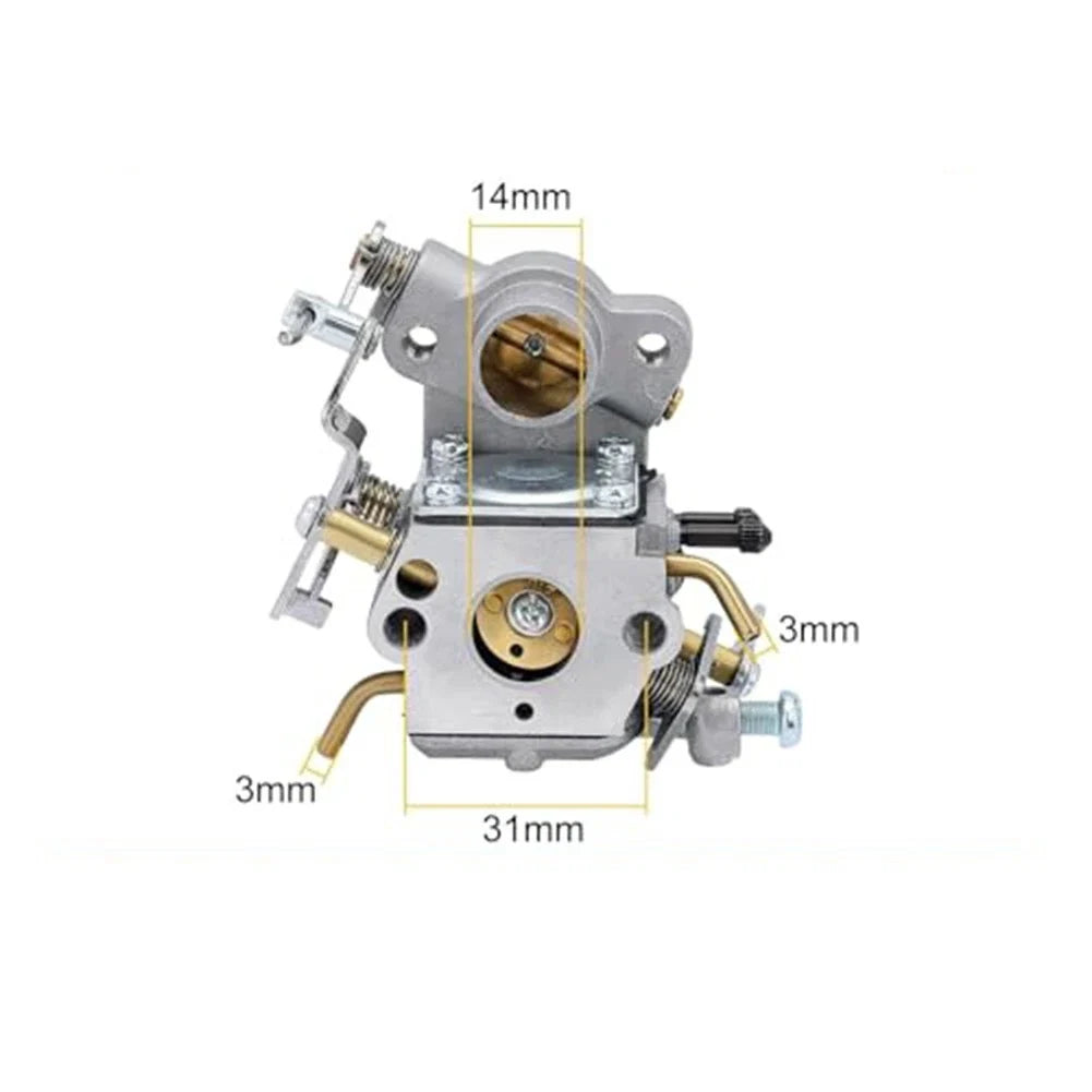 Metal Carburetor Replacement for Poulan PP4218 PP3516 Chainsaw (with Gasket Set)