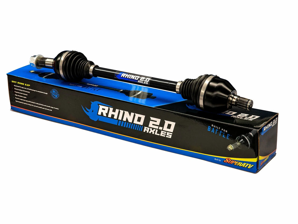 SuperATV Rhino 2.0 Axle for Can-Am Commander 1000R (2011–2023) - Front Left