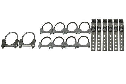 2.5" Dual Exhaust Kit for Toyota Tundra (2009–2013) Glasspack Chrome Tip