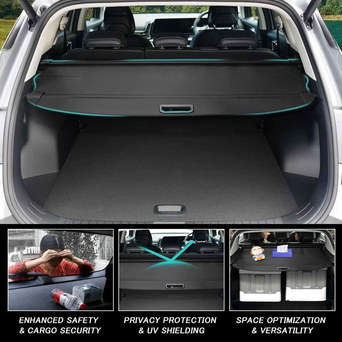 Retractable Cargo Cover for Honda CR-V (2023–2026)