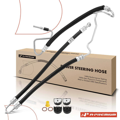 Power Steering Pressure Hose Line Assembly for BMW E60 535i (2008–2009) 32416783589, 3405332, 366287