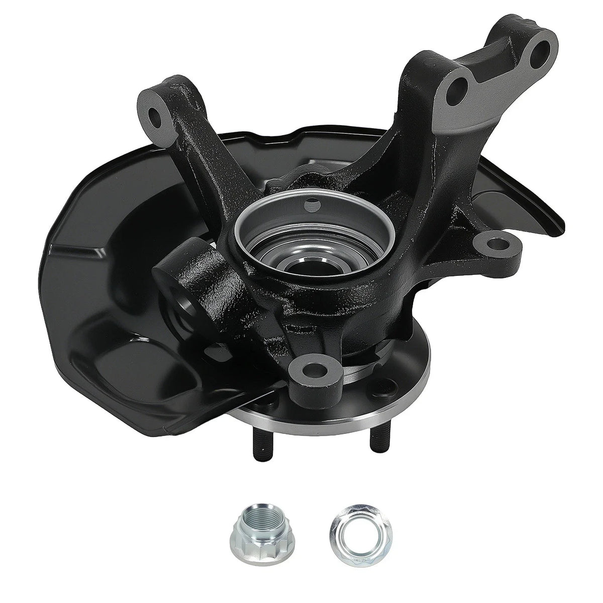 Driver Side Steering Knuckle & Hub for Toyota Sienna (2004–2010) AWD