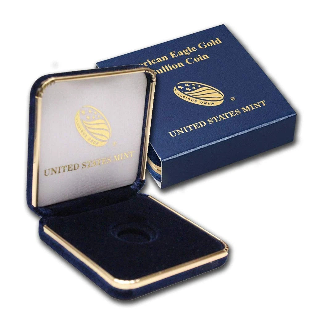 1/4 oz American Gold Eagle Quarter Presentation Box by CoinFolio
