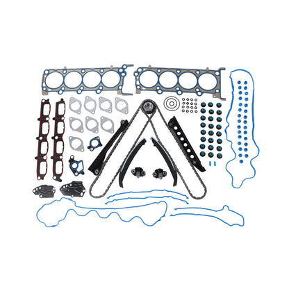 Timing Chain Kit & Head Gasket Set for Ford F-150 F-350 (2004–2006) 81206642, TK6054L, TK6068
