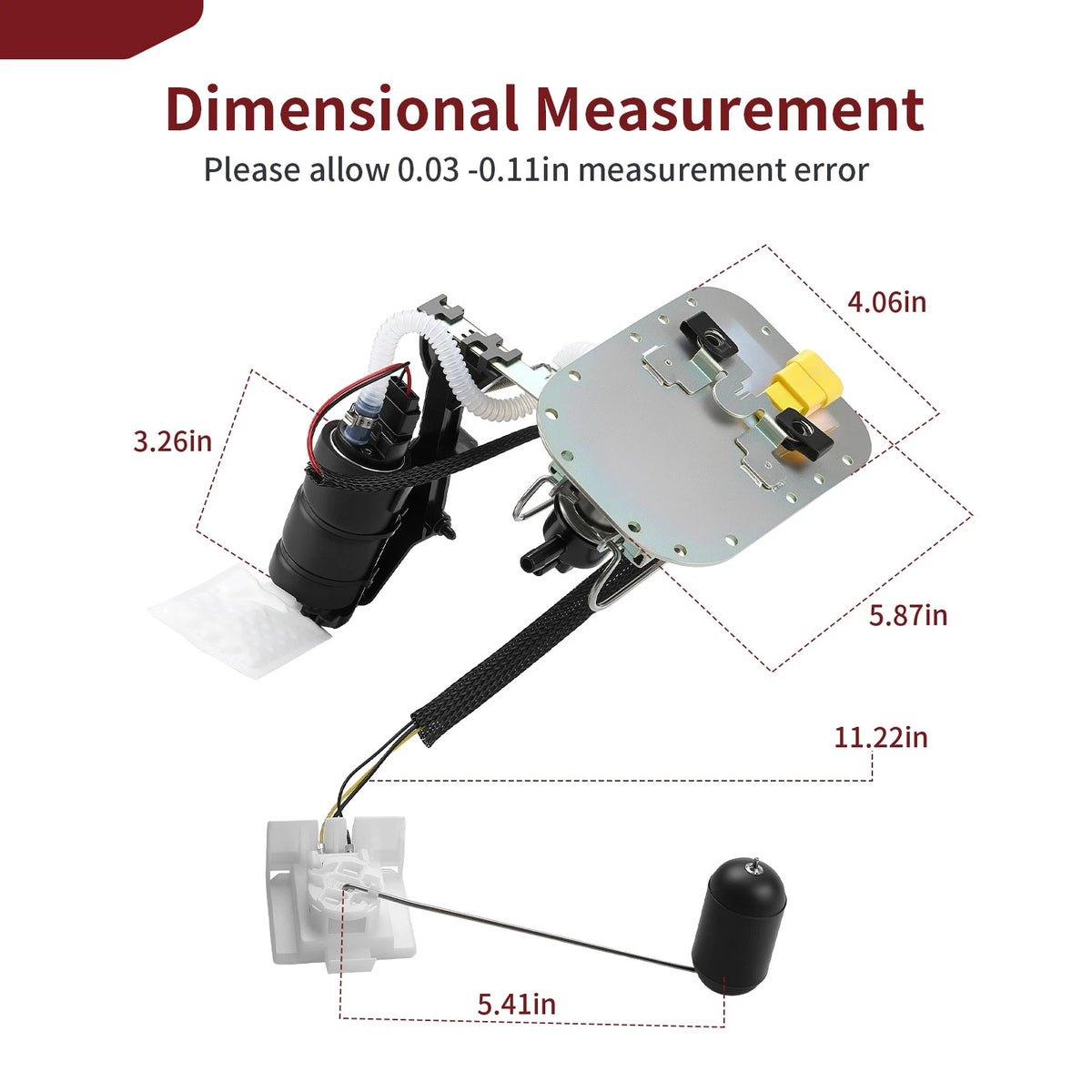 Fuel Pump Module Assembly for Softail Springer Classic FLSTSC (2006–2007) 75132-06, 75053-01B, 75141-06, 75276-06A, 62897-01B