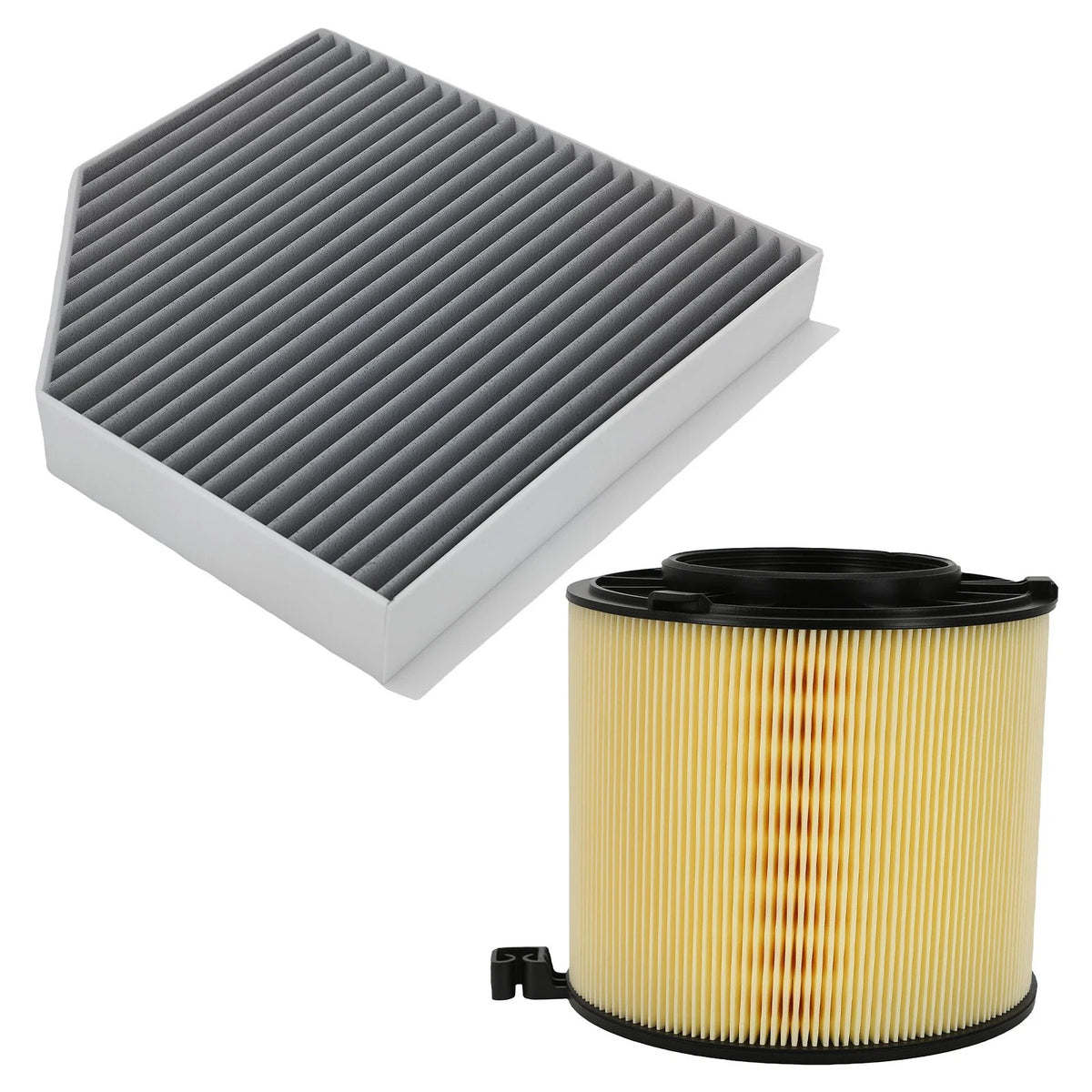 Set of 2 Engine & Cabin Air Filters for Audi A7 Quattro (2012–2018) LAK667 CAF4439