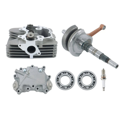 Crankshaft + Cylinder Head + Cylinder Head Cover for Honda TRX250 (2001–2006)