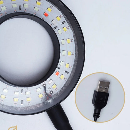 USB Aquarium Light 8W with 10 Brightness Levels for Fish Viewing