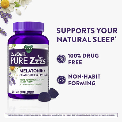 Sleep Aid Melatonin Gummies 72 Count for Better Rest