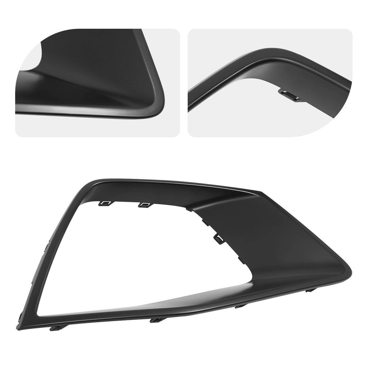 Right Front Bumper Lower Grille Fog Light Cover Trim for Audi Q8 (2019–2023) 4M8 853 258