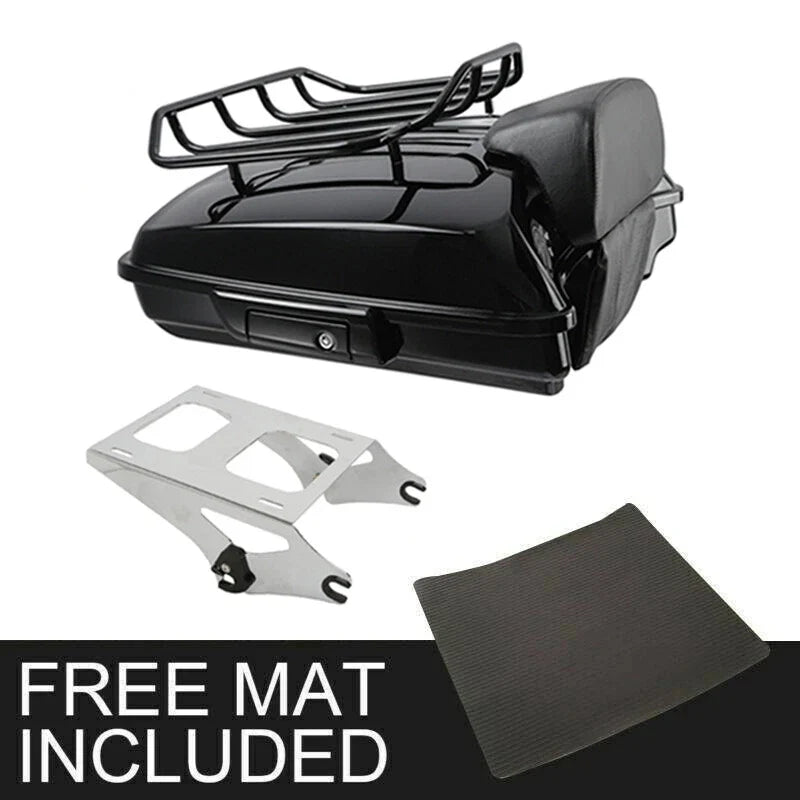 Trunk Backrest Top Rack for Harley Touring Road Glide (2014–2026)