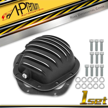 Rear Differential Cover with Gasket for Ford K10 Chevy Jeep (10 Bolts)