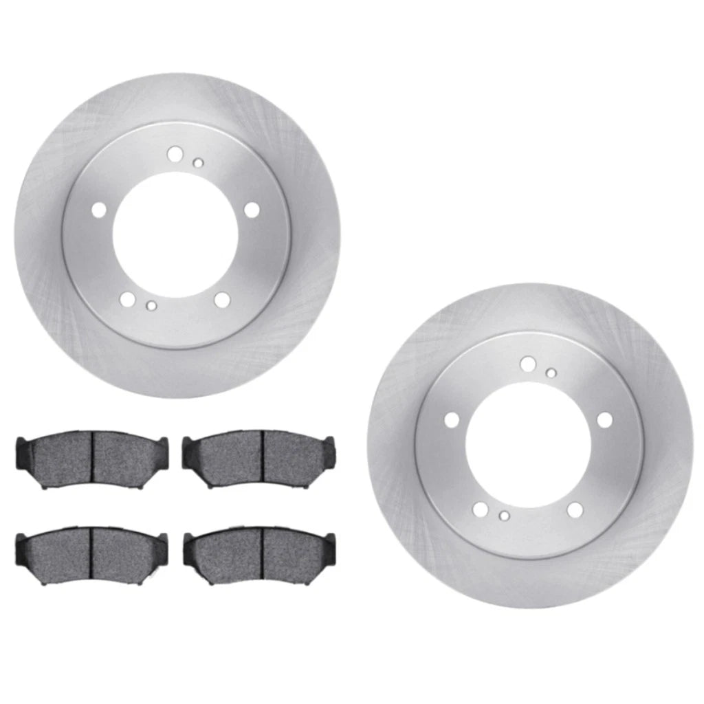 Brake Rotor Set for Chevy Tracker (1999–2004) ALX-PAU-DF-6512-47274-CLA1