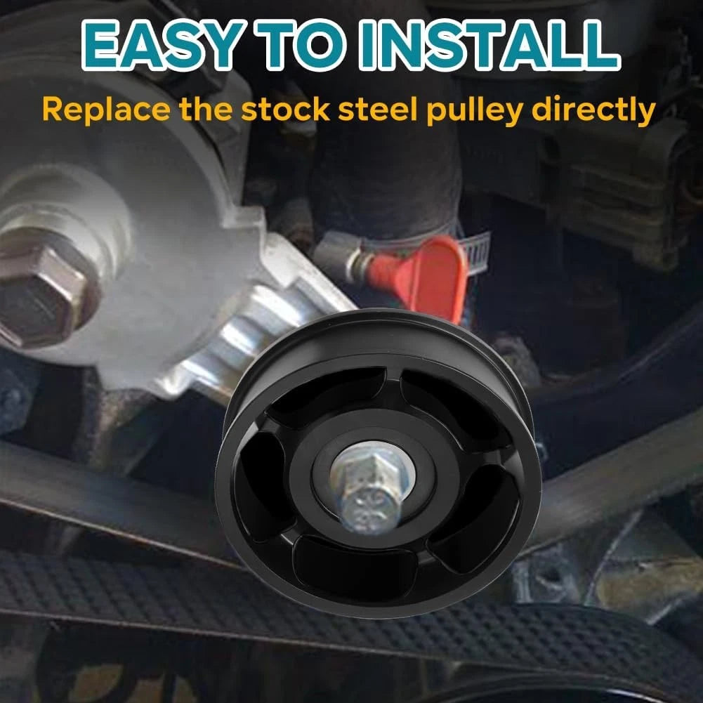 Billet Aluminum Belt Tensioner Pulley for Ford Mustang 5.0 GT Cobra (1986–1993)