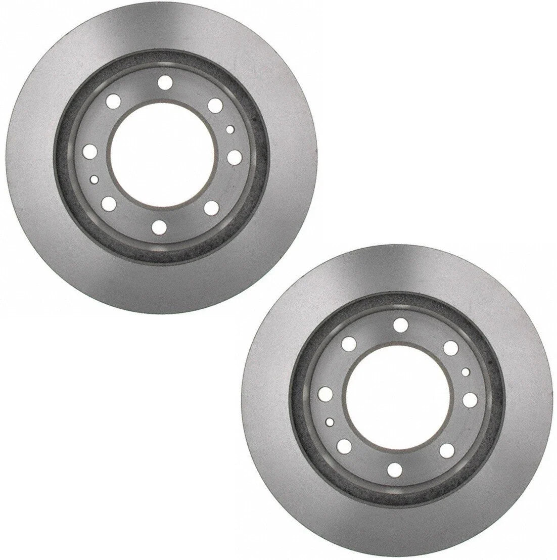 Set of 2 Front Disc Brake Rotors for GMC Savana 3500 (2010–2018)