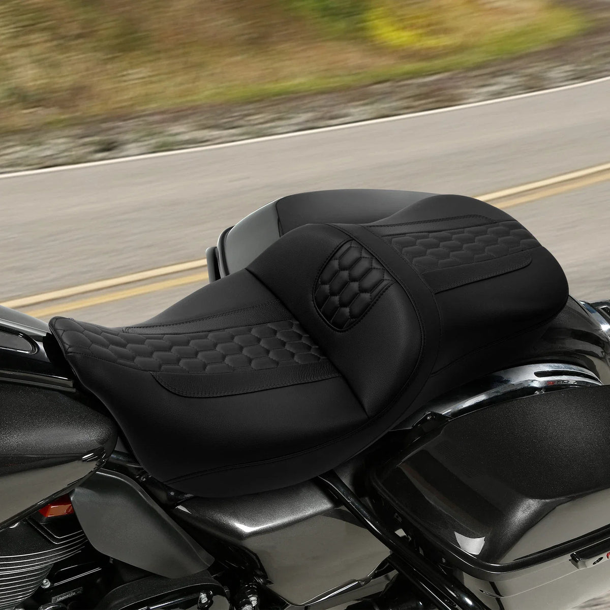 Passenger Seat for Harley Touring Road King Street Glide (2009–2023)