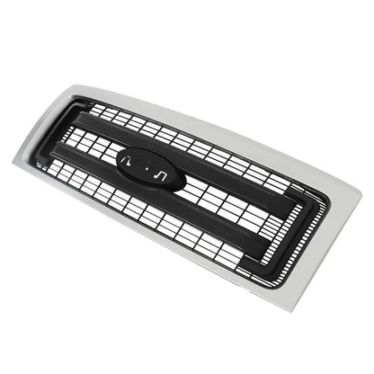 Front Upper Grille Replacement Set for Ford F150 (2009–2014) Black Silver