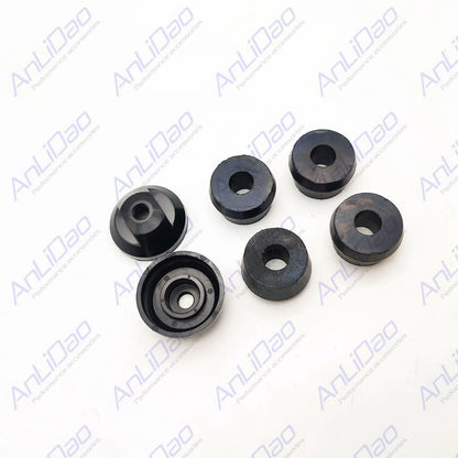 Set of 4 Bushings 23-99291T & 2 End Caps 19-14842 for Mercruiser R/MR/ALPHA