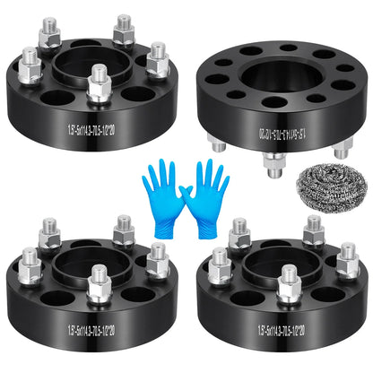 1.5 Inch 5x4.5 5x114.3 Wheel Spacers for Mazda B4000 (1994–2010)