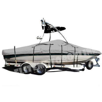 Calabria Pro Comp XTS Boat Cover with Wakeboard Tower (Trailerable)
